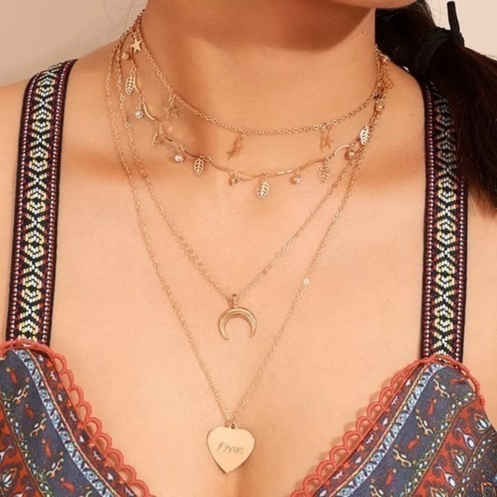 3/$30 💛 Susan Multi Layered Necklace